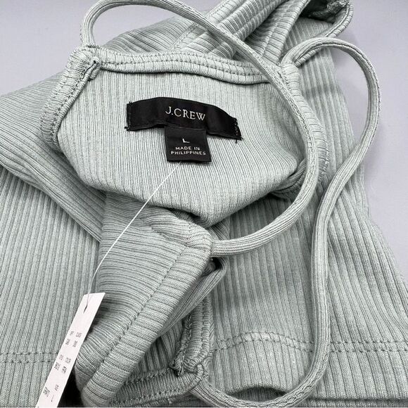 J. Crew Vintage Rib Crop Halter Tank - Picture 5 of 6